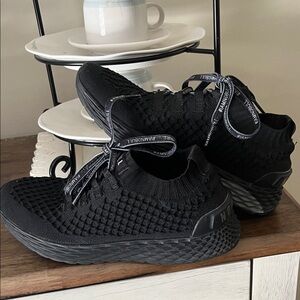 NOBULL Black Textured Sneakers